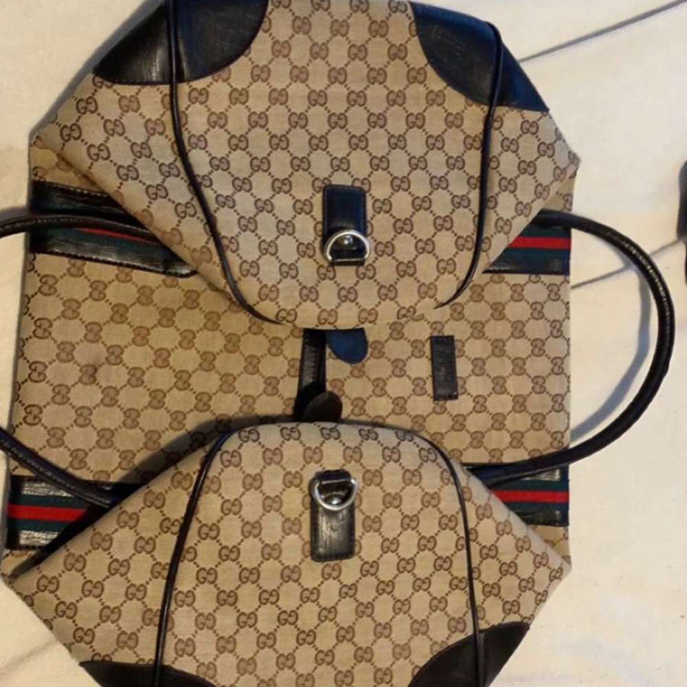 Gucci duffle bag